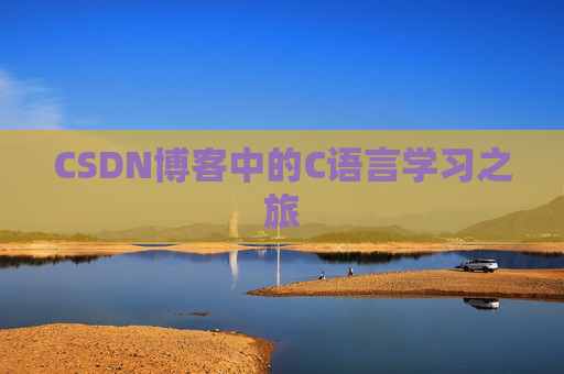 CSDN博客中的C语言学习之旅